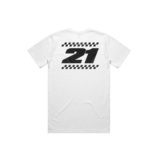 Jason Anderson "#21" Tee White