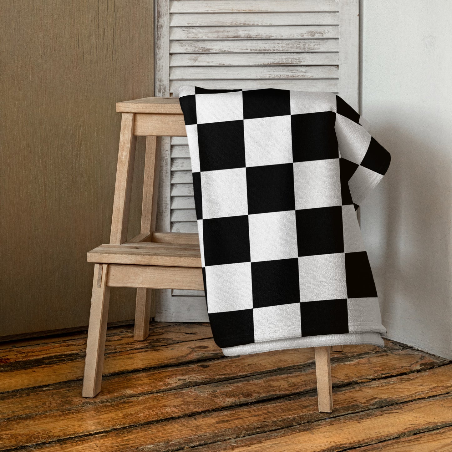 Beach Towel Checkered Flag