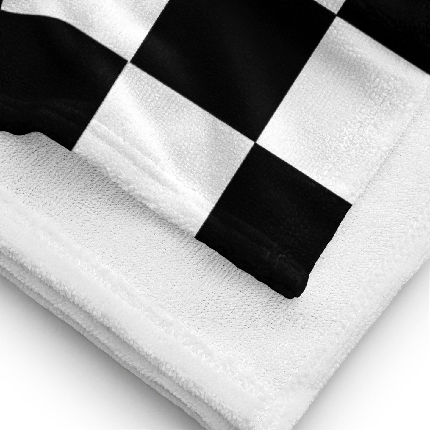 Beach Towel Checkered Flag